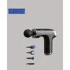 Mini Masaj Tabancası 4 Başlık 6 Hız Ayarlı