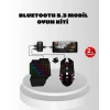 Mobil Gaming Oyun Seti 5in1 X8 Pro Çipset RGB Klavye Mouse Telefon Tutucu
