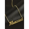 Muazzez İsimli Kolye (Kişiye Özel)