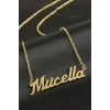 Mücella isimli kolye (Kişiye Özel)