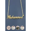 Muhammed İsimli Kolye