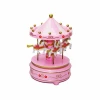 Music Box Carousel Müzikli Atlı Karınca