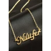 Nilüfer İsimli Kolye (Kişiye Özel)