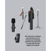 NPL2S TRİPOT +K11 YAKA MİKROFONU SET