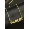 Nurçin isimli kolye (Kişiye Özel)