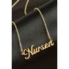 Nursen İsimli Kolye (Kişiye Özel)