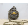 One Piece Tasarımlı Köstekli Saat