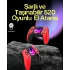 P5 Retro GamePad – 520 Klasik Oyunlu Tak-Çalıştır Mini Konsol