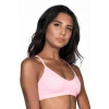 PEMBE   4020 Pedli İnce Askılı Büstiyer