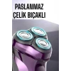 Profesyonel Şarjlı Saç ve Sakal Tıraş Makinesi Hassas Kesim