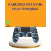 Ps4 Kablosuz Oyun Kolu Gecikmesiz Bağlantılı Ergonomik Tasarımlı