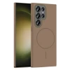 Samsung Galaxy S23 Ultra Broş Magsafe Kapak - Çöl Titanyum