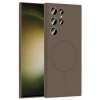 Samsung Galaxy S23 Ultra Kılıf Jully Magsafe Kapak - Kahverengi