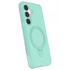 Samsung Galaxy S25 Regal Magsafe Standlı Kapak - Su Yeşili