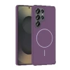 Samsung Galaxy S25 Ultra Broş Magsafe Kapak - Mor