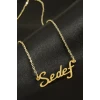 Sedef isimli kolye (Kişiye Özel)