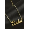 Selvi isimli kolye (Kişiye Özel)