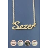 Sezer İsimli Kolye