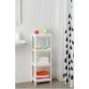 Shelf 3 Katlı  Raf Ünitesi -  Mutfak - Banyo  Depolama Rafı