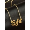 Şifa İsimli Kolye (Kişiye Özel)