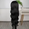 Siyah Dalgalı Fiber Sentetik Tül Peruk