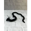 Siyah Hareketli Ejderha Figürü Esnek Gövdeli Dekoratif Tasarım 60 Cm