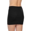SİYAH   1437 Modal Cotton Mini Jupon