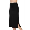 SİYAH   1439 Modal Cotton Uzun Jupon