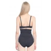 SİYAH   2028 Dantelli Yüksek Bel Slip Korse