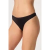 SİYAH   2802 Yapıştırma Lazer Kesim String Külot