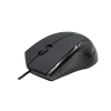 Siyah USB Kablolu 3D Optik Mouse