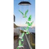 Solar Led Işıklı Kuşlu Bahçe Dekoru