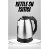 Su Isıtıcı 220 - 240 V Paslanmaz Çelik Kettle Uzun Ömürlü 2000 Watt