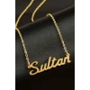 Sultan isimli kolye (Kişiye Özel)