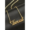 Tansu isimli kolye (Kişiye Özel)