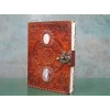 Taşlı Deri Defter Model 2