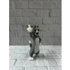 Tom Kedi Biblo 22 cm Hediyelik Dekoratif Ev Ofis Aksesuarı