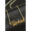 Türkan isimli kolye (Kişiye Özel)