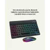 Türkçe Q Klavye Düzenli Rgb Kablosuz Klavye Mouse Set