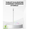 Type-C Şarjlı Dokunmatik Kalem – iPad, iPhone ve Android Uyumlu, Sessiz Çalışan