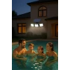 Üçlü Solar Led Projektör – Beyaz Işık – Sensörlü Dış Mekân Aydınlatma