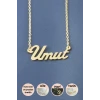 Umut İsimli Kolye
