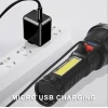 USB Glare Charging Flashlight El Feneri ZJ-05