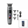USB ŞARJLI - LCD GÖSTERGELİ SAÇ - SAKAL KESME TRAŞ MAKİNESİ İKİ FARKLI HIZ - 150 DK. ÇALIŞMA SÜRE  SHC-1910 (4887)