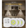 Uzaktan Kumandalı Yapışkanlı Kablosuz Pilli Led 3’lü