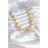 ietaks™ VIP Seri Özel Tasarım Gold Renk Kadın Kolye