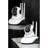 Wifi Kamerası Çift Yönlü Bebek Güvenlik Kamerası Gece Görüşlü