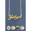 Yahya İsimli Kolye