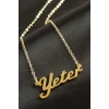 Yeter isimli kolye (Kişiye Özel)