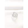 ietaks™ Yıldız Model Silver Renk Ayarlanabilir Yüzük